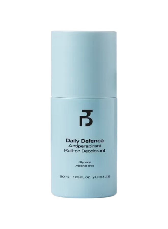 Bodyologist Daily Defence Antiperspirant Roll-on Deodorant 50ml - Image 1